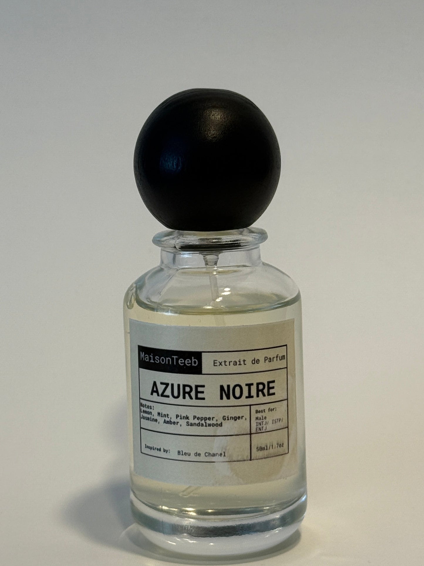 Azure Noire - Bleu de Chanel Inspiration