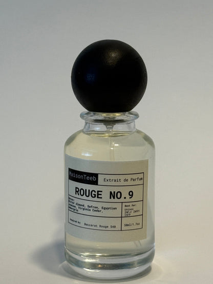 Rouge No.9 - MFK Baccarat Rouge 540 Inspiration