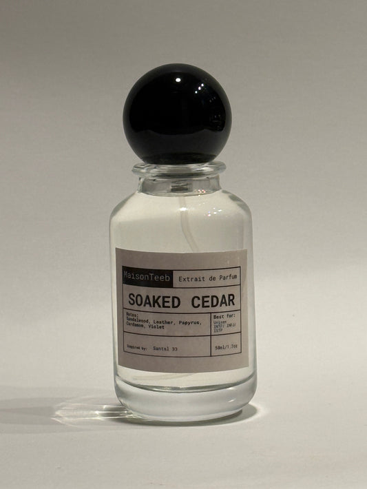 Soaked Cedar - Le Labo Santal 33 Inspiration